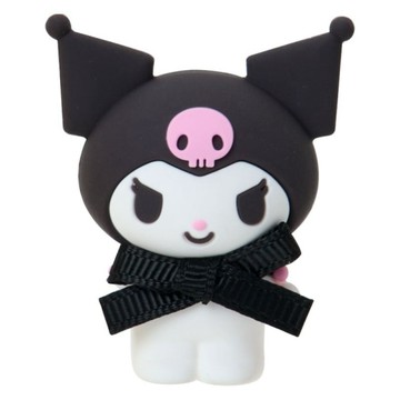 asdfkitty*三麗鷗 綠盒 庫洛米 立體玩偶造型徽章 別針 胸針-日本正版