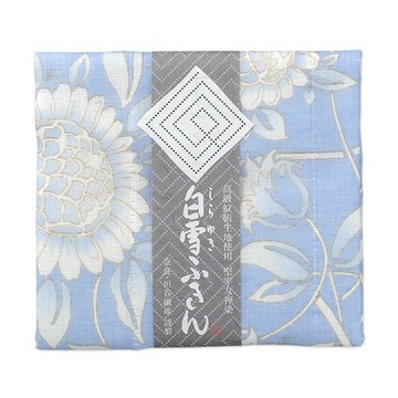 京友禪染萬用巾 / 向日葵 藍色