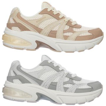 Skechers 休閒鞋 女鞋 支撐 復古 SHADOW 卡其/灰【運動世界】177356OFWT/177356WGY
