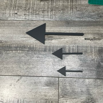 設計師款壓克力箭頭標示牌 指示牌 辦公室 商業空間 開店必備 歡迎牌