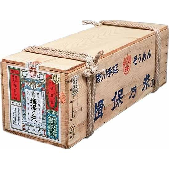 揖保乃糸 そうめん 素麺 上級品 赤帯 新物 木箱 18kg 360束 荒木箱 大箱(k-s) 乾麺 保存食 非常食 日持ち まとめ買い お得