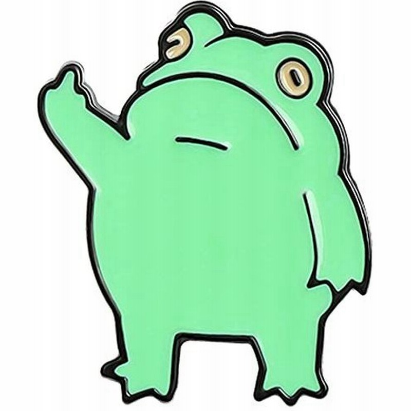 面白いカエル エナメルブローチピン バックパック 衣類 ラペル動物ジュエリー 通販 Lineポイント最大0 5 Get Lineショッピング