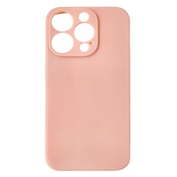 Iphone 馬卡龍色 磨砂手機保護殼套  Iphone 15 pro  粉色
