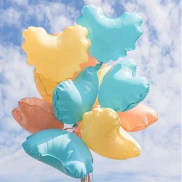 ☆隔日到貨☆  愛心氣球 波浪紋愛心 愛心 生日 生日道具 造型愛心 造型愛心氣球 氣球 生日裝飾 慶生 派對