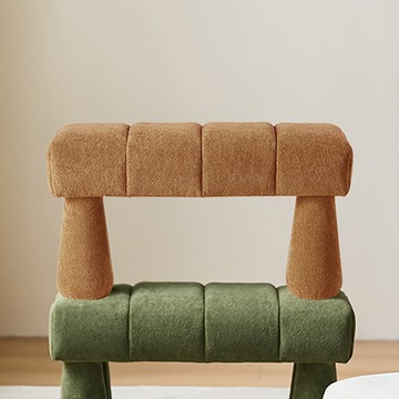 hoi!林氏木業小羊趴趴長凳 B104 搖曳橙