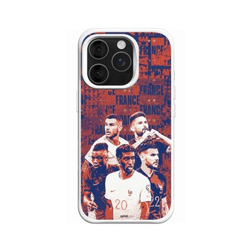 iPhone 16 Pro SolidX 白 - FFF - France National team - Pattern