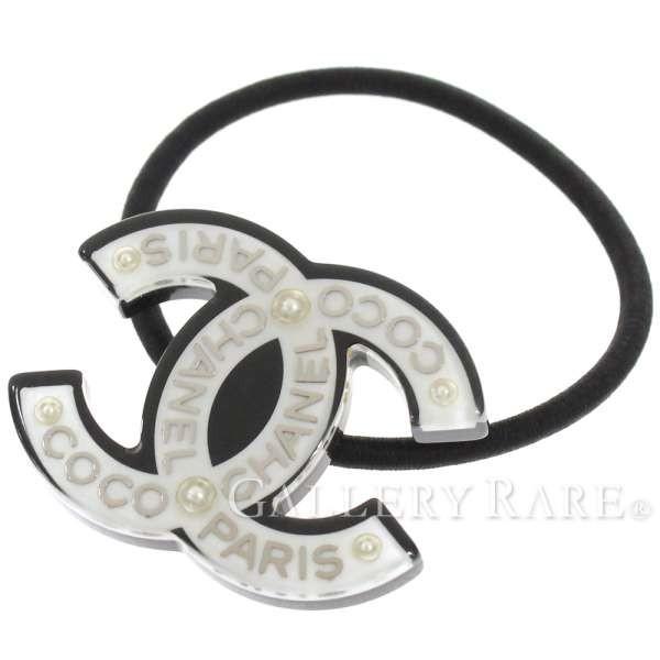 CHANEL ピースマーク　ヘアゴム　レア