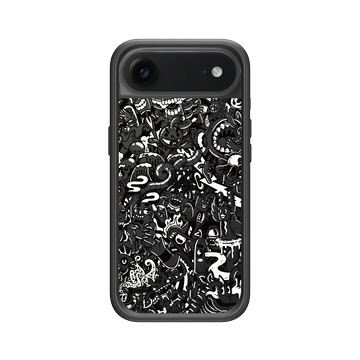 iPhone Air Mod NX -邊框背蓋組合 (相機按鈕) 黑 - Ted Leonid Melendres - Down Time 沉澱時刻