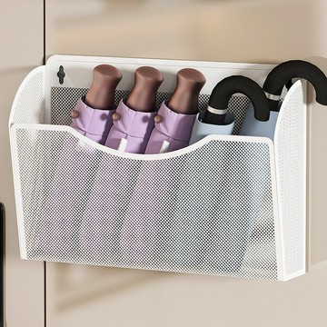 雨傘架 雨傘桶 雨傘收納架 磁吸雨傘收納架傘架門后存放置物架支架家用門口放置架壁掛式瀝水