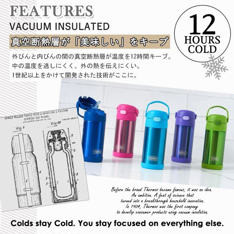 サーモス ステンレス ストロー 水筒 サーモス ステンレス水筒 マーメイド ストロー 350ml Thermos 子供 キャラクター水筒 通販 Lineポイント最大0 5 Get Lineショッピング