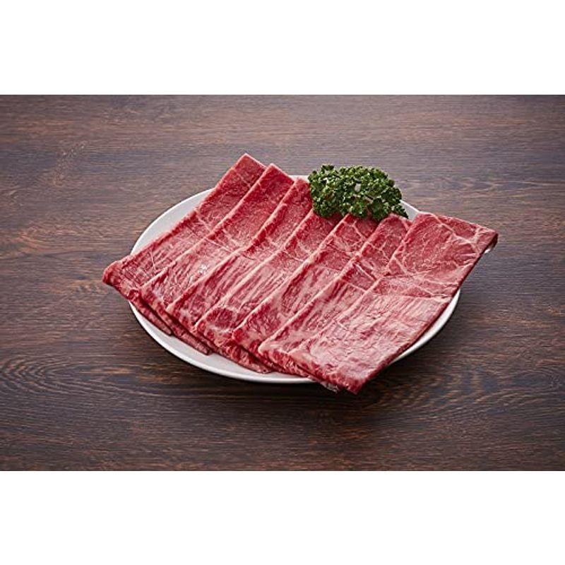 備前黒牛（牝）モモ肉 すき焼き用赤身肉 専用カット（少し厚め）400g