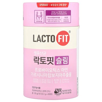 Lactofit, 益生菌，塑身，60 條，每條 2 克