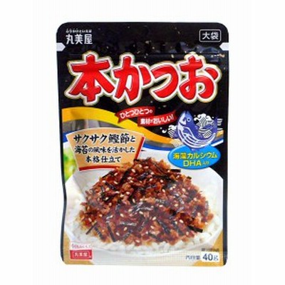 【送料無料】★まとめ買い★　丸美屋本かつお　大袋　４０Ｇ　×80個【イージャパンモール】