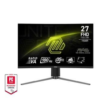 MSI 微星 MAG 27C6PF 27型 曲面電競螢幕