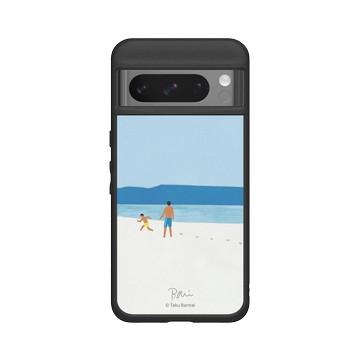 Pixel 8 Pro SolidSuit 黑 - Taku Bannai 坂内拓 - Sea｜海邊的父子