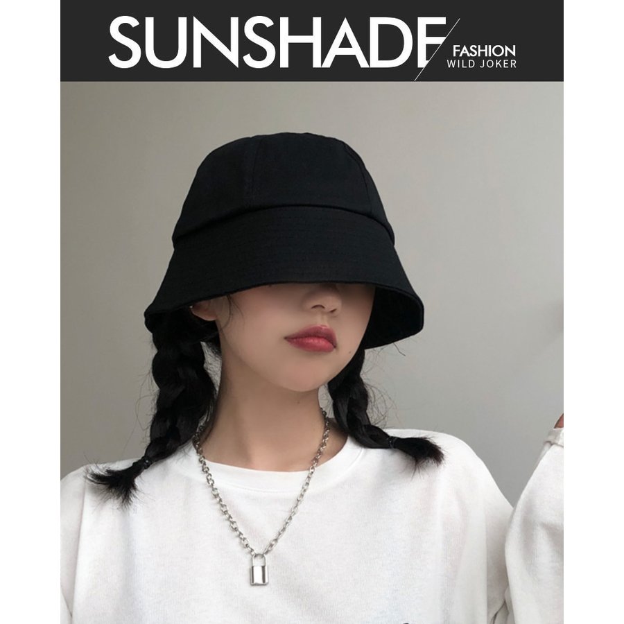 漁師 帽子 バケットハット メンズ レディース 男女兼用 韓国 Uvカット紫外線防止 日よけ 新作 春 夏 秋 冬 サイズ調整 コーデ 人気 ランキング 黒 ブラック 無地 通販 Lineポイント最大0 5 Get Lineショッピング
