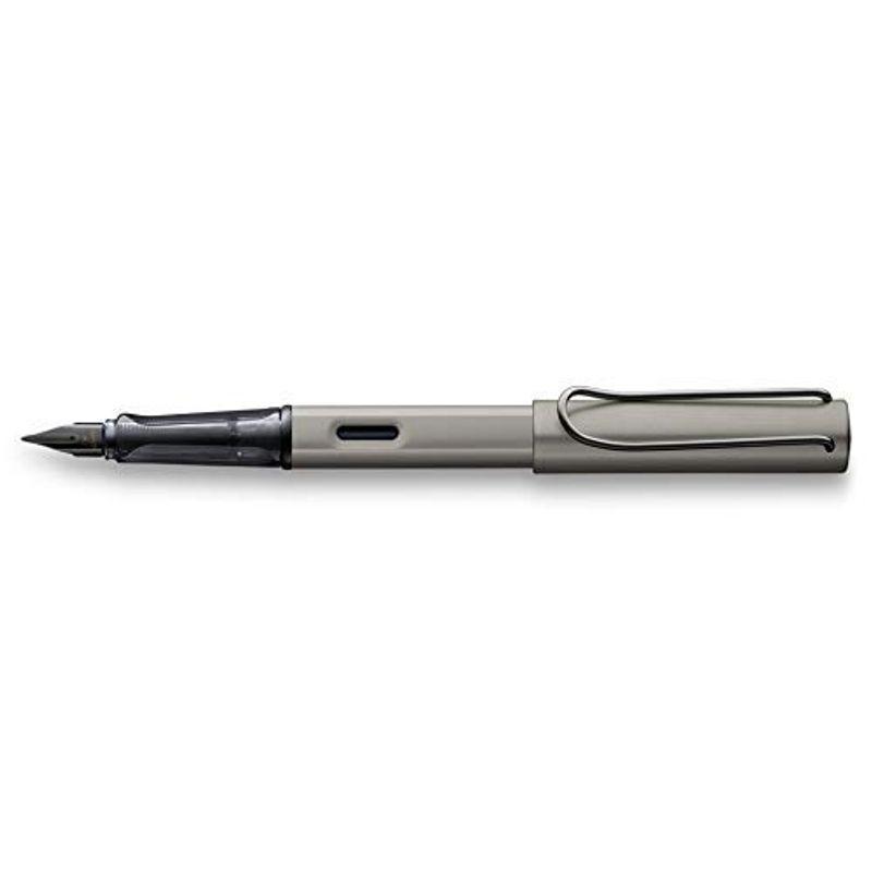 LAMY ラミー 万年筆 EF 極細字 ルクス ルテニウム L57-EF 両用式 正規輸入品