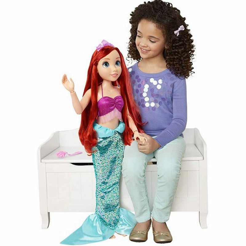 アリエル 人形 81cm 大きい 着せ替え ドール フィギュア 女の子 おもちゃ プレゼント リトルマーメイド 30周年 ディズニープリンセス 通販 Lineポイント最大0 5 Get Lineショッピング