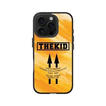 iPhone 16 Pro Clear 酷墨灰 - KID - THEKID-黃雙箭頭款