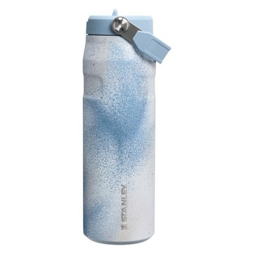 STANLEY 台灣公司貨 輕重力系列 IceFlow Aerolight 摺疊吸管杯  銀河藍  1個  700ml