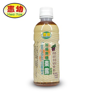惠幼 加纖無糖棗露 果露飲 (330ml/瓶)