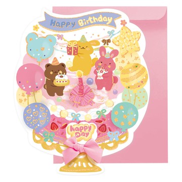 From&To 滾動留言卡片組 FT5002-3 蛋糕  1套