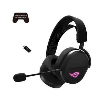 【ASUS 華碩】ROG Pelta 無線電競耳機 黑色