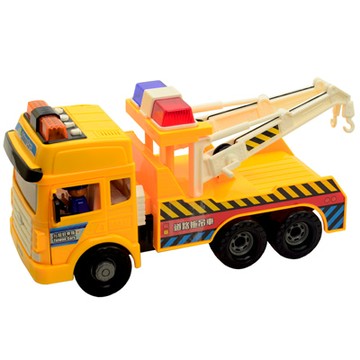 《Taiwan Cars》工程款磨輪系列燈光音效道路拖吊車