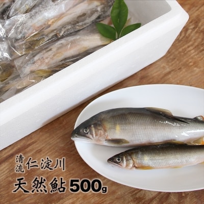 フレッシュマートキシモトさんの天然鮎(冷凍)500g