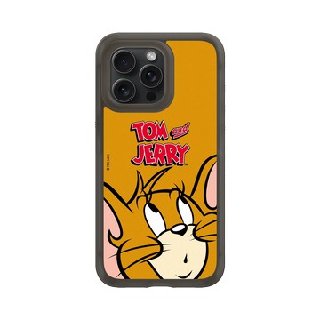 iPhone 15 Pro Max AirX 本質黑 - 湯姆貓與傑利鼠 Tom and Jerry - 大臉傑利鼠