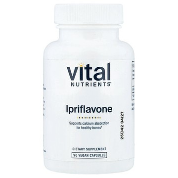 Vital Nutrients, 依普黃酮，600 毫克，90 粒全素膠囊（每粒膠囊 300 毫克）