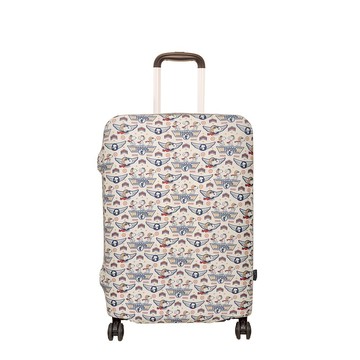 【SNOOPY】王牌飛行員行李箱保護套(M)-米色 BCP24O03BG