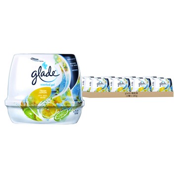 glade 滿庭香 除臭清香凝膠 清新檸檬  180g  12罐
