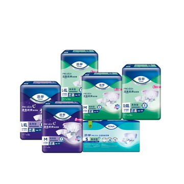 【蝦皮直營】添寧 長效型/夜用型 成人紙尿褲 透氣防漏 S-XXL 單包 (黏貼型)