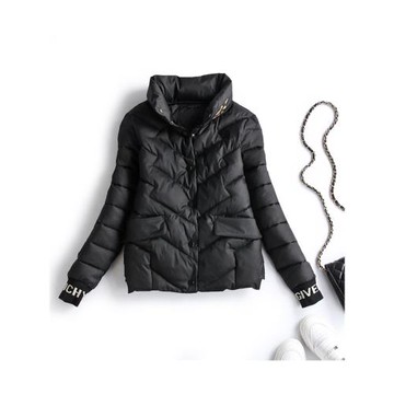 歐洲站小棉襖女短款2024年新款秋冬季小個子外套修身百搭羽絨棉衣