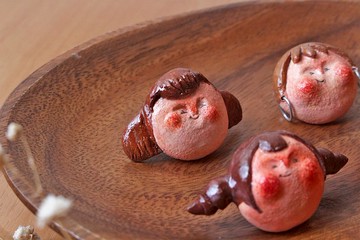 【客製化手作】爺恩yang - 可愛立體別針/鑰匙圈/磁鐵