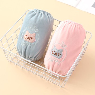 卡通袖套短款女可愛套袖成人男辦公工作學生手袖頭毛絨秋冬季護袖