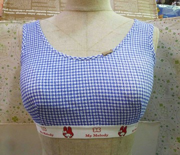 【震撼精品百貨】My Melody 美樂蒂 運動型內衣-藍色 震撼日式精品百貨