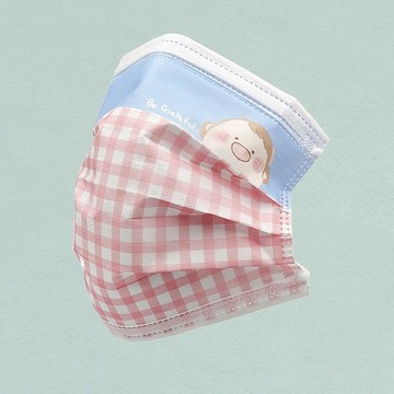 米花兒 X 無藏生醫 Be Grateful 成人三層口罩 5入裝 雙鋼印