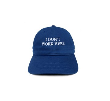 IDEA Sorry I Don't Work Here Hat我不在這裡上班帽款(四色)