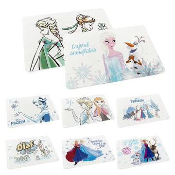 迪士尼 冰雪奇緣 硬式珪藻土地墊 60x39x0.9 FROZEN/艾莎/雪寶/硅藻土/腳踏墊/防潮【5ip8】