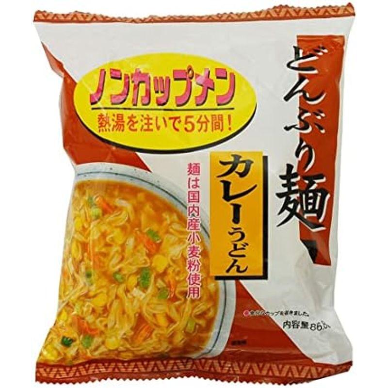 ムソー トーエー どんぶり麺・カレーうどん 86.8g×6袋