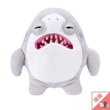 （現貨）FUGGLER 放克牙寶 大白鯊 50週年 紀念版 毛絨公仔 紀念版 送禮 正版 玩具有毒