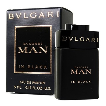 BVLGARI 寶格麗 MAN IN BLACK 當代真我男性淡香精 EDP 5ml