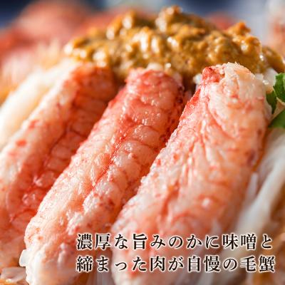 ふるさと納税 千歳市 毛ガニ 冷凍ボイル 北海道産 4kg 12尾