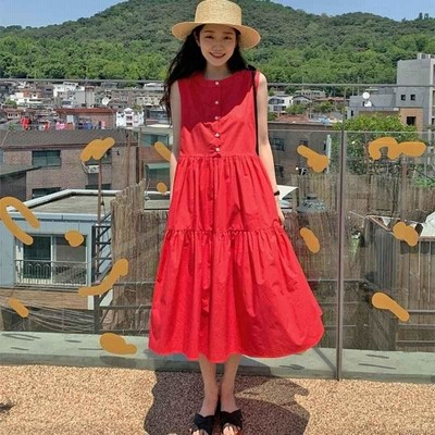 赤いワンピースの通販 883件の検索結果 | LINEショッピング