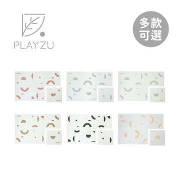 PLAYZU 歐美設計無毒巧拼地墊 幾何系列(62x62x1.2cm) 6入組-多款可選