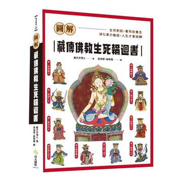 圖解 藏傳佛教生死輪迴書，生死對話，淨化業力輪迴  西北國際文化