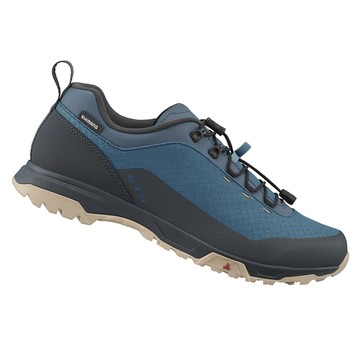 SHIMANO 【城市綠洲】 SH-ET500 自行車硬底鞋 / 藍色