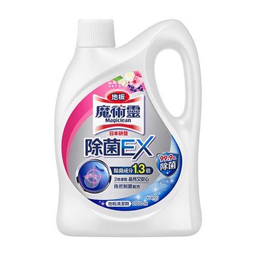 地板魔術靈除菌EX清新花香2000ML【愛買】